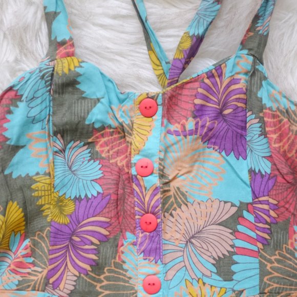 Many Belles Down Tropical Summer Dress - Picture 3 of 4